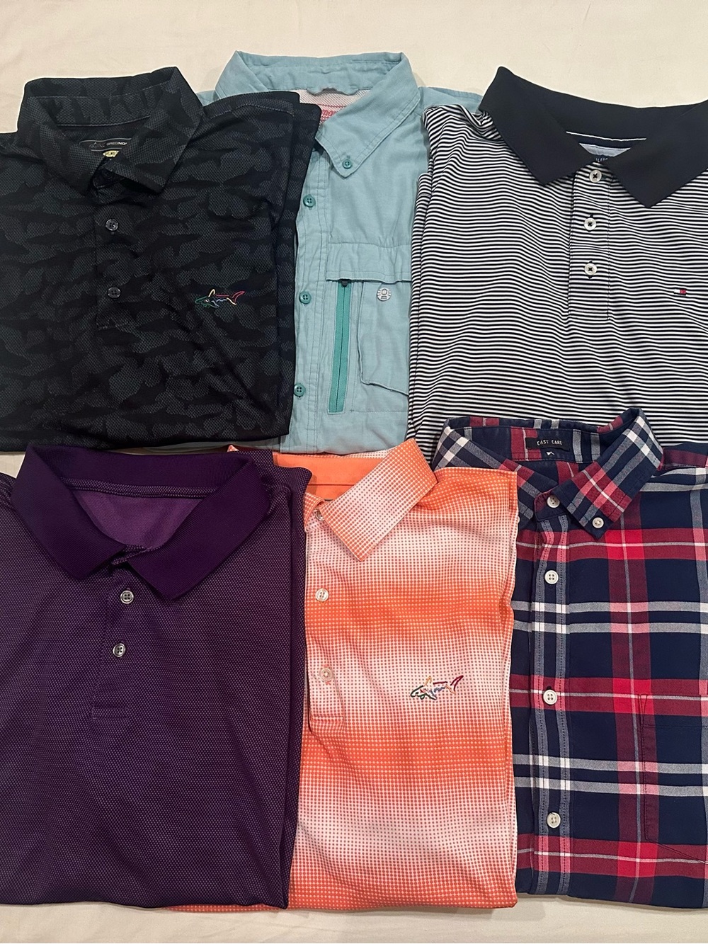 Lot of 6 Mens shirts